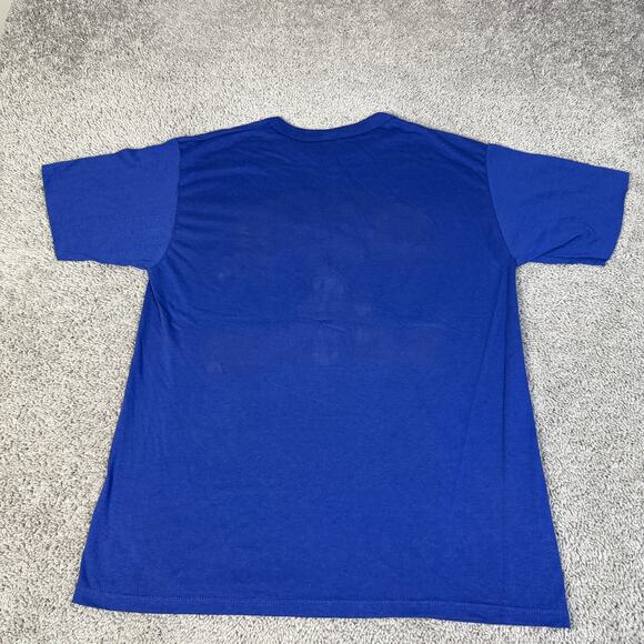 Vintage DePaul Blue Demons Shirt Mens XL Blue NCAA Champion Graphic Tee USA 90s - Picture 6 of 12